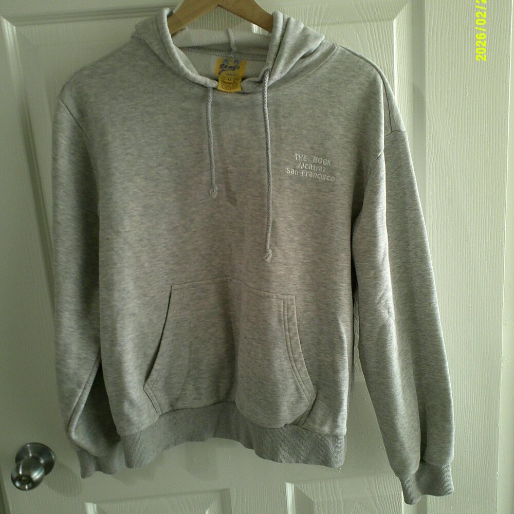 ALCATRAZ HOODIE | GRAY | UNISEX | M